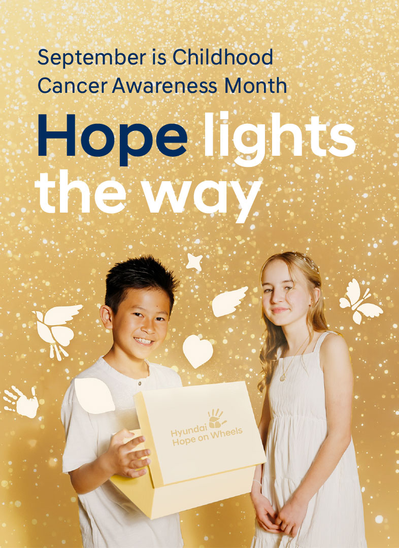 September is Childhood Cancer Awareness Month - Hope lights the way